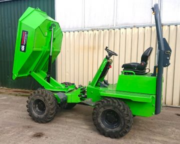 100% Elektrische 2,3 ton hoogkiep draaibak (Powerswivel)