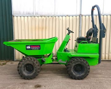 100% Elektrische 2,3 ton hoogkiep draaibak (Powerswivel)