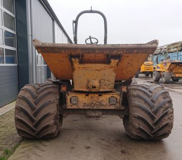 3,5 ton draaibak (Powerswivel) op extra brede banden