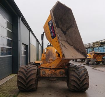 3,5 ton draaibak (Powerswivel) op extra brede banden