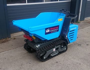 1 tons Rupsdumper draaibak (Rups kruiwagen)